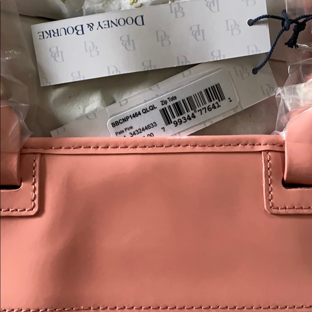 Dooney & Bourke Patent Leather Zip Tote - Picture 8 of 16
